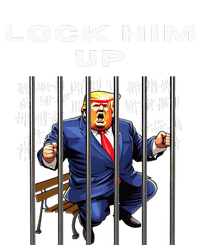 Lock Him Up Antitrump Djt Incarceration Jail Trump PosiCharge RacerMesh Polo