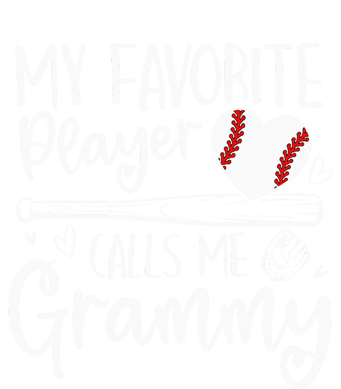 Baseball My Favorite Player Calls Me Grammy Heart Mother Premium T-Shirt