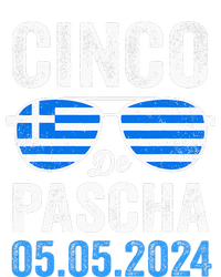 Cinco De Pascha Greece Flag Funny Greek Easter Cinco De Mayo T-Shirt