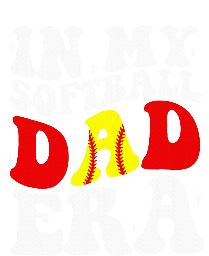 In My Softball Dad Era Softball Dad Ladies Essential Flowy Tank