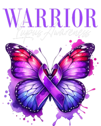 Lupus Awareness Warrior Survivor Purple Butterflies Enza Ladies Jersey Colorblock Tee