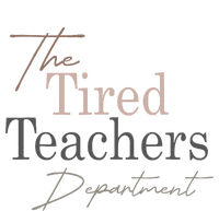 The Tired Teachers Department Teacher Appreciation Day Women's Fleece Hoodie