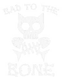 Vintage Bad To The Bone Cat Skull Fish Bone T-Shirt