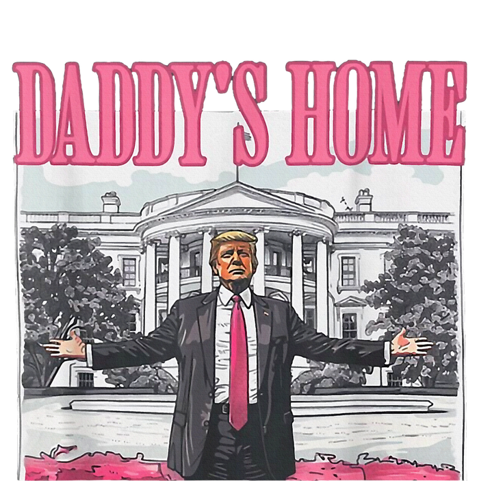 Trump 2024 Take America Back DaddyS Home Trump Pink 2024 Women's Pullover Hoodie