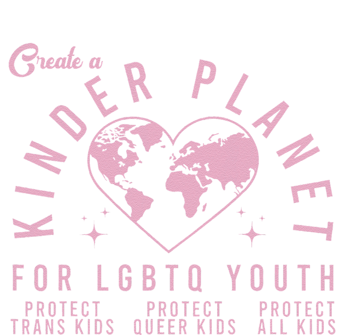 Create A Kinder Planet Lgbtq Ally Protect Transg Lgbt Bumper Sticker