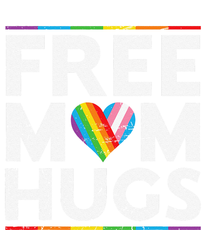 Free Mom Hugs Lgbt Pride Parades Rainbow Transg Flag Short Acrylic Beanie