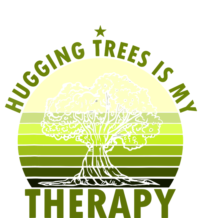 Tree Lover Hugging Trees Is My Therapy Youth Performance Sprint T-Shirt