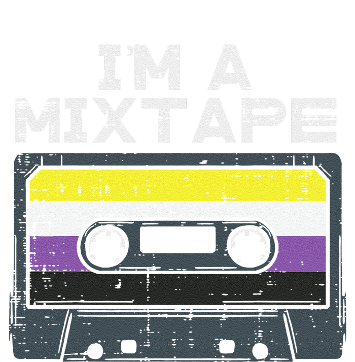 Im A Mixtape Cassette Lgbtq Flag Genderqueer Legacy Cool Fit Booney Bucket Hat