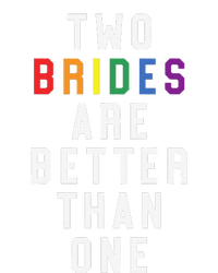 Lesbian Wedding Two Brides Are Better Than One Lgbt Valucap Bio-Washed Visor