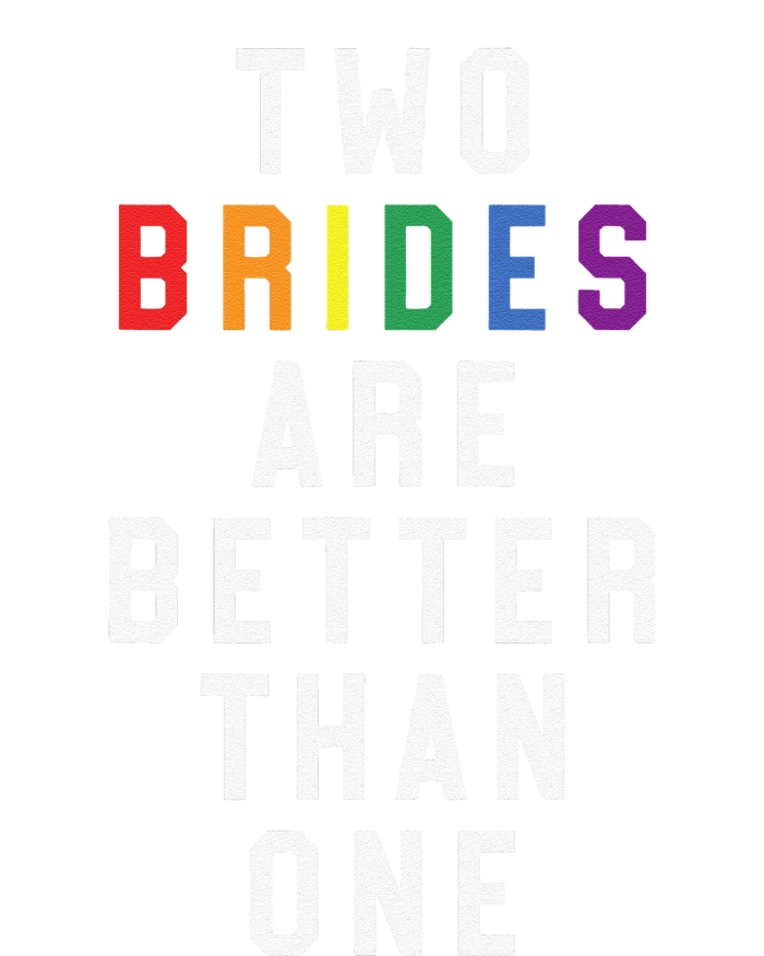 Lesbian Wedding Two Brides Are Better Than One Lgbt Valucap Bio-Washed Visor