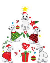 Bedlington Terrier Christmas Tree Funny Dog Mom Dad Gift 16 in Basic Backpack