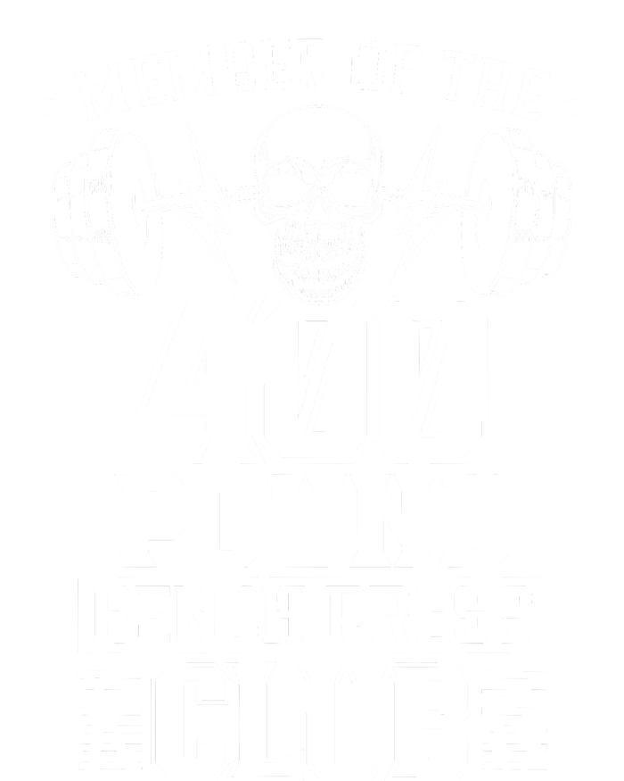 Member Of The 400 Pound Bench Press Club Benchpress Gym Large Microfiber Waffle Golf Towel