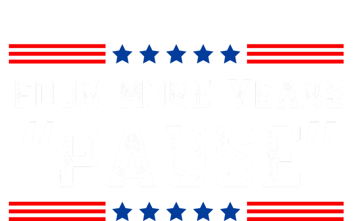 Four More Years Pause Humorous Quote Mesh Reversible Basketball Jersey Tank