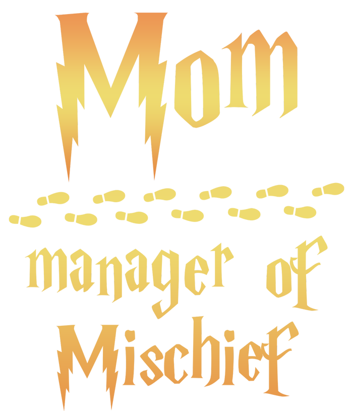 Mom Manager Of Mischief Gift T-Shirt