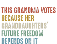 This Grandma Votes Because Her Granddaughters Future Freedom Performance Fleece Hoodie