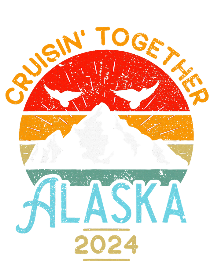 Alaska Cruise 2024 Family Friends Group Travel Matching Women’s Perfect Tri Rocker Tank