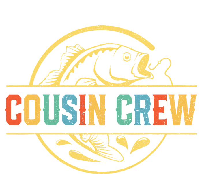 Cousin Crew Fisherman Fishing Lovers Kids Tie-Dye T-Shirt