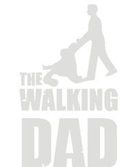 Funny Fathers Day Gift The Walking Dad Women’s Perfect Tri Rocker Tank