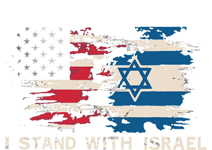 Israeli Flag Jewish Star Of David I Stand With Israel T-Shirt