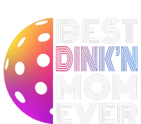 MotherS Day Pickleball Best DinkN Mom Ever Womens CVC Long Sleeve Shirt