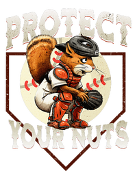 Squirrel Catcher Protect Your Nuts Baseball T-Shirt