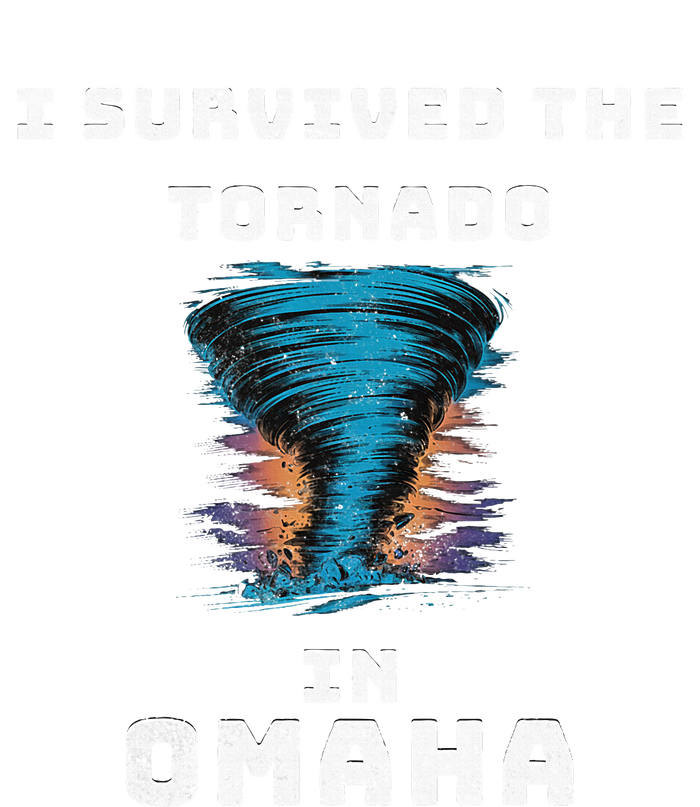 Playful Funny Supportive I Survived The Tornado At Omaha Long Sleeve Shirt