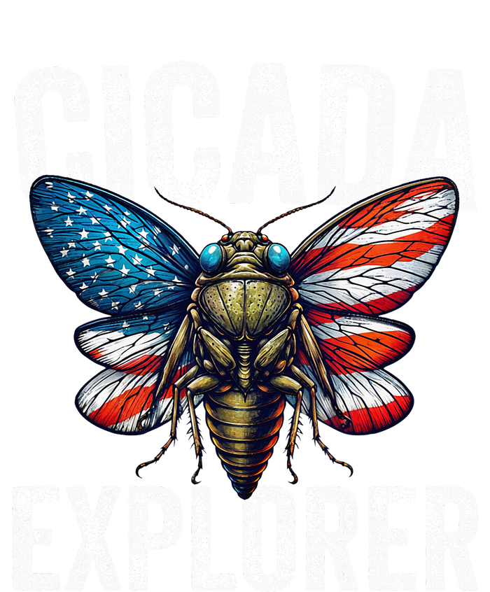 Cicada Explorer Funny Summer 2024 Insect Invasion Vintage T-Shirt