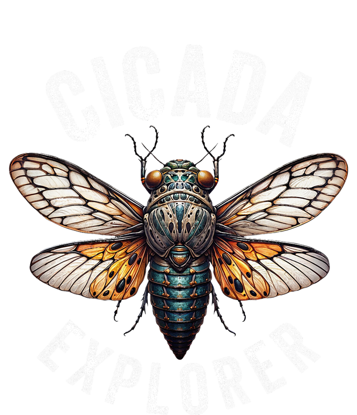 Cicada Explorer Funny Summer 2024 Insect Invasion Vintage T-Shirt