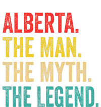 Alberta The Man The Myth The Legend Women's Pullover Hoodie