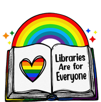 Libraries Are For Everyone Rainbow Lgbt Flag Librarian Kids Long Sleeve Shirt