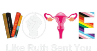 Vote Like Ruth Sent You Uterus Feminist Lgbt Apparel Drawstring Bag