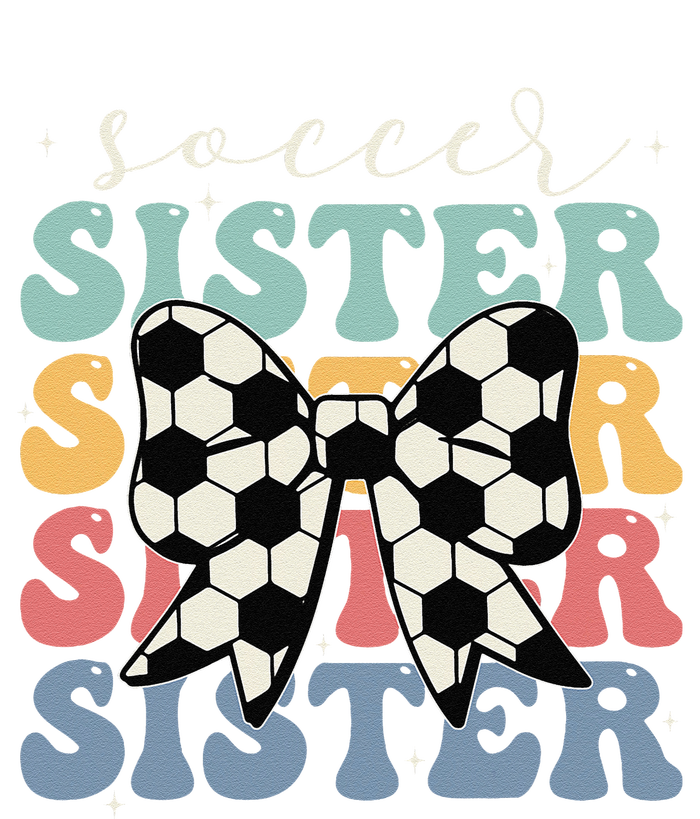 Soccer Sister Vintage Sport Lover Sister Mothers Da Tank Top