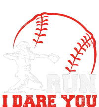 Steal I Dare You Baseball Catcher Baseball Player Women's Tri-Blend 3/4-Sleeve Raglan Shirt