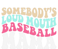 SomebodyS Loudmouth Baseball Mama Mothers Day Baseball Mom Kids Hoodie