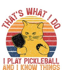 ThatS What I Do Cat Lovers Paddleball Player Pickleball Kids Long Sleeve Shirt