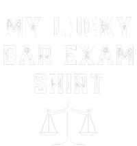 My Lucky Bar Exam Funny Law School Graduation Gift Ladies Long Sleeve Shirt