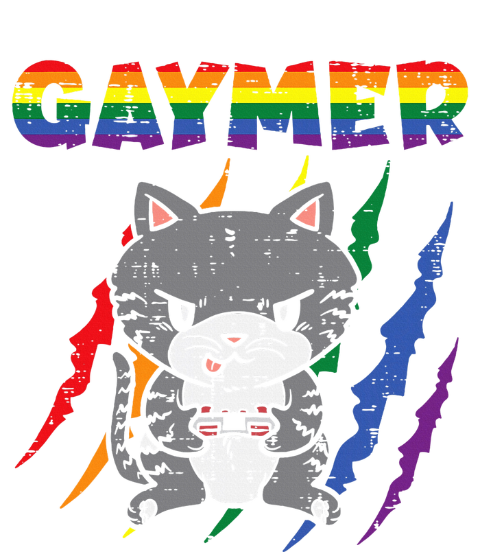 Gaymer Purride Cat Video Game Gamer Lgbtq Sustainable Knit Beanie