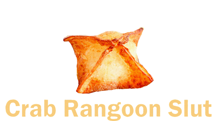 Crab Rangoon Slut Crab Rangoon Lovers 16 in Basic Backpack