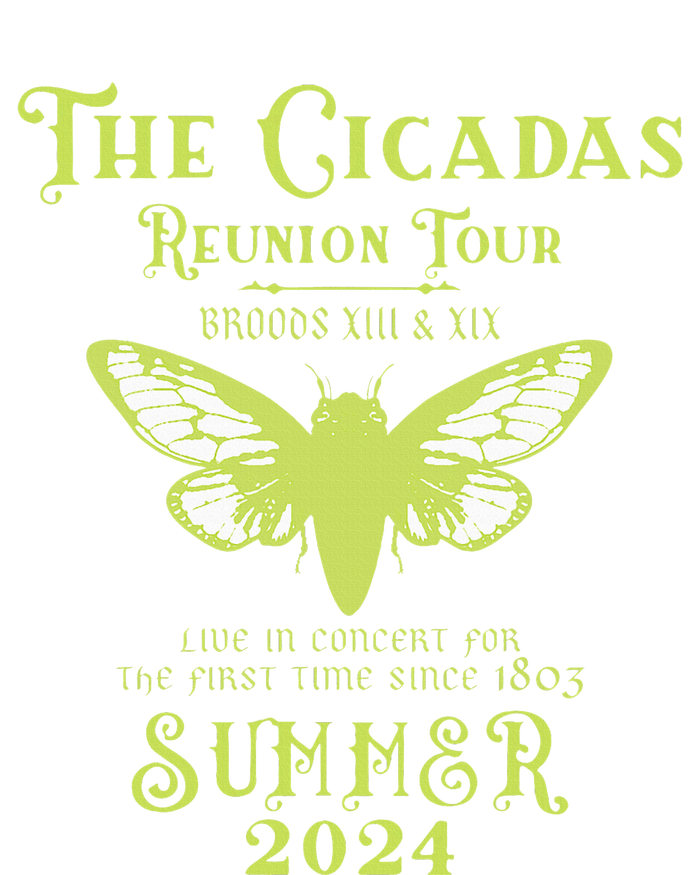 The Cicada Reunion U.S 2024 Cicada Concert Full-Length Apron With Pockets