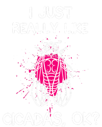 I Just Really Like Cicadas Quote For Cicada Lover Ladies Long Sleeve Shirt