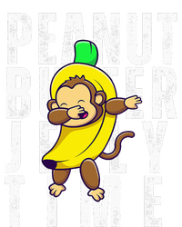 Peanut Butter Jelly Time Monkey Dancing In A Banana Insulated Varsity Jacket