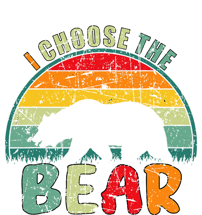 I Choose The Bear Ladies Long Sleeve Shirt