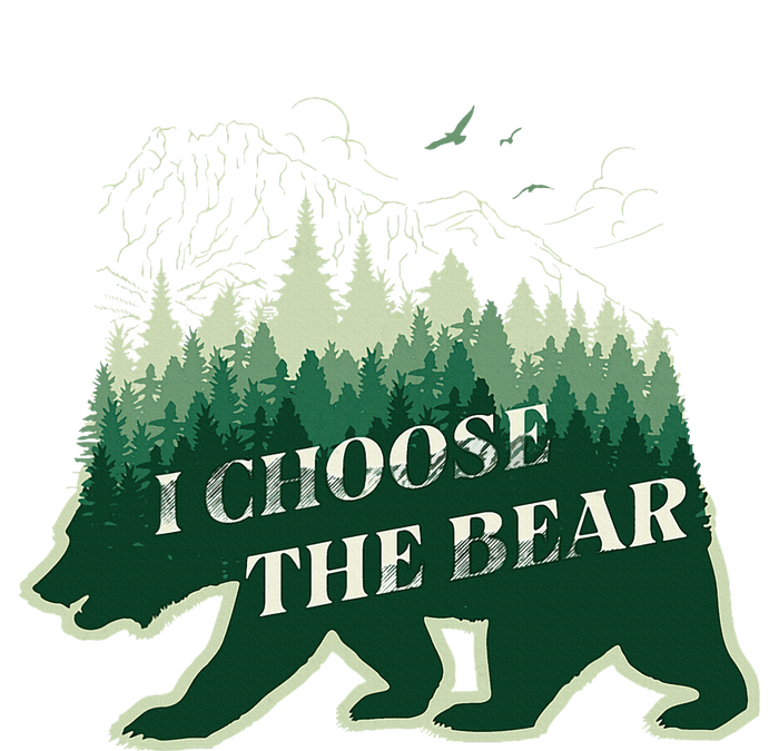 Wild Free I Choose The Bear Forest Soul Sustainable Knit Beanie