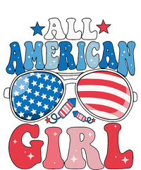 All American Girl Sunglasses 4th Of July Family Matching High Crown Mesh Back Trucker Hat