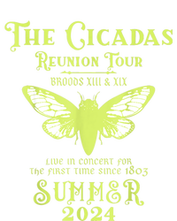 The Cicada Reunion U.S 2024 Cicada Concert Fest Lover Women's Knotted Racerback Tank