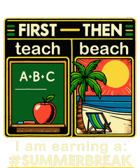 First Teach The Beach Teacher T-Shirt