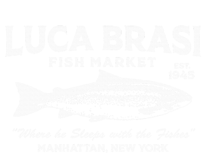 Luca Brasi Fish Market The Godfather Est 1945 Full-Length Apron With Pockets