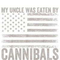 My Uncle Was Eaten By Cannibals Funny Usa Flag Kids T-Shirt