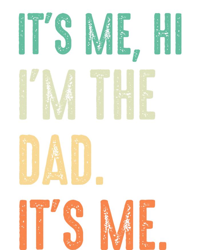 Fathers Day Funny Its Me Hi Im The Dad Its Me Women's Flannel Pajama Set