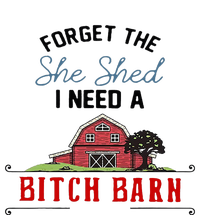 Forget The She Shed I Need Bitch Barn Metallic Star Ornament